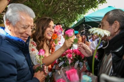 Libia Dennise encabeza celebración del Día de las Flores en Guanajuato