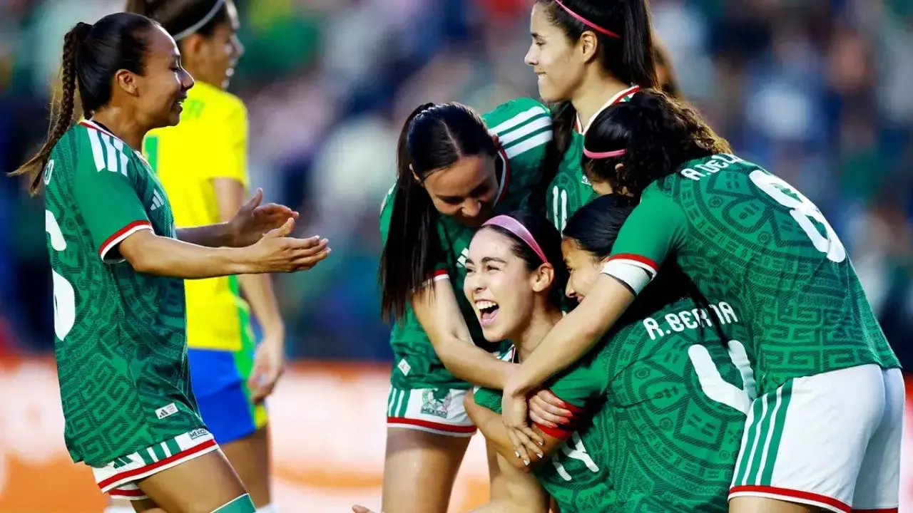 México Femenil vence a Brasil, sexto del mundo, en partido amistoso