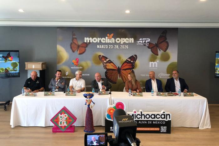 Morelia Open 2026 atraerá jugadores mundialistas y bolsa de 225 mil dólares