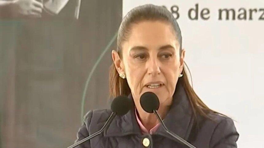 Productores confrontan a Sheinbaum en programa de acopio de frijol en Zacatecas