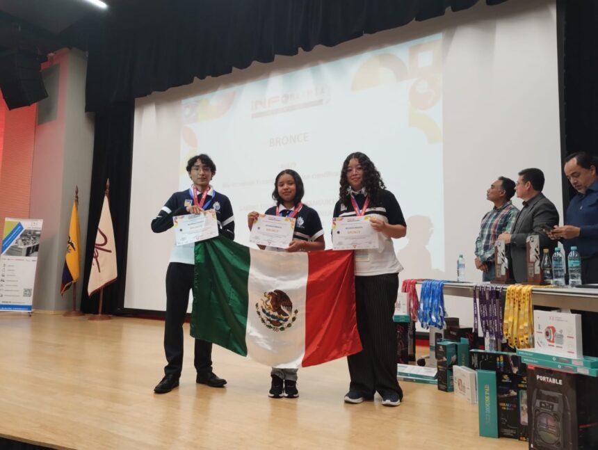SABES obtiene medalla de bronce en INFOMATRIX Sudamérica 2026, Ecuador