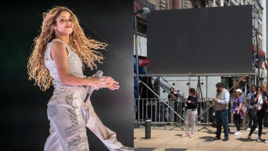 Shakira en el Zócalo: dónde ver el concierto en pantallas gigantes