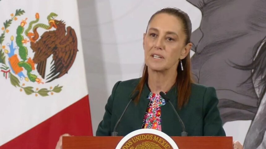 Sheinbaum condena actos de CNTE tras disturbios en movilización de CDMX