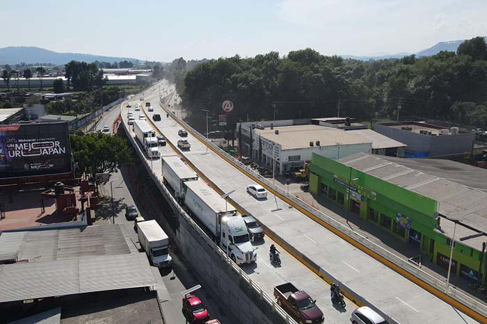 Uruapan: SCOP transforma puente La Hielera de cruce caótico a convivencia