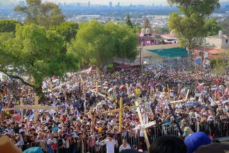 3 millones asistieron a la Pasión de Cristo en Iztapalapa; saldo blanco