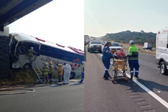 Accidente de autobús en Copándaro, Michoacán deja 29 lesionados y menor prensado