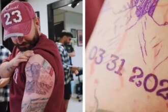 Aficionado iraquí se tatúa Cerro de la Silla y bandera de México