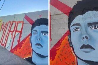 Aficionados de Xolos inauguran mural en Tijuana en honor a Gilberto Mora