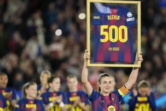 Alexia Putellas celebra 500 partidos ante 60.000 y derrota al Real Madrid