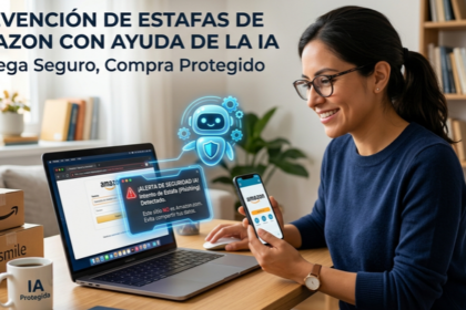 Amazon implementa inteligencia artificial para detectar fraudes y reseñas falsas.