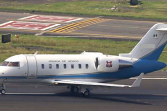 Avión de Fuerzas Armadas de México viaja a Palenque en caso Rocha Moya