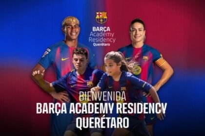 Barcelona lanza academia de fútbol en Querétaro, México