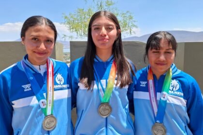 Ciclistas guanajuatenses obtienen oro y bronce en la Olimpiada Nacional.