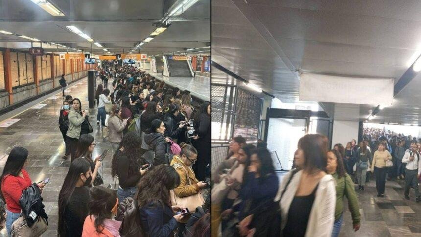 Ciudad de México: Metro sufre nuevo colapso, retrasos hasta 30 minutos