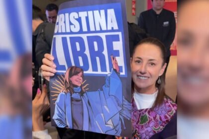 Ciudad de México: Sheinbaum respalda a Cristina Kirchner pese a acusaciones
