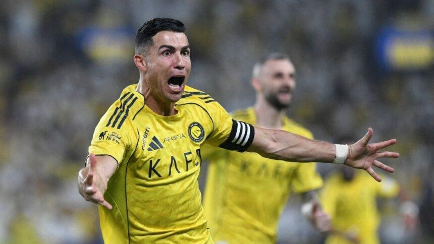 Cristiano Ronaldo alcanza 970 goles y acerca a Al Nassr al título