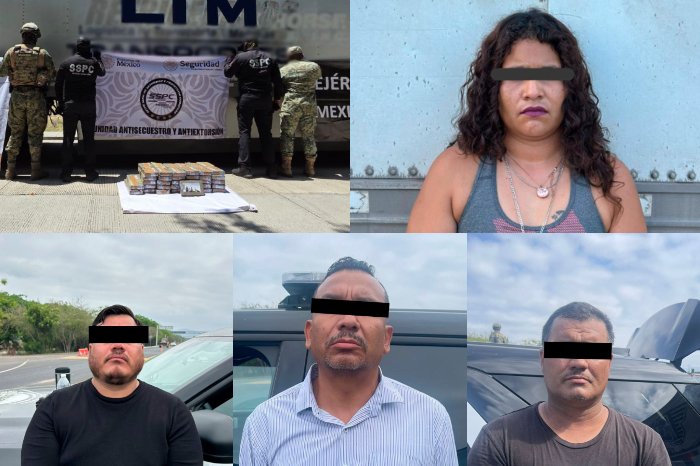 Decomisan más de 60 paquetes de cocaína en Michoacán