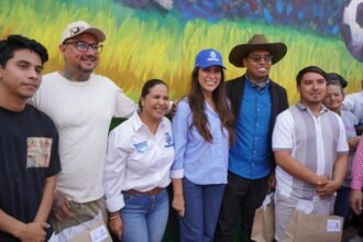 Develan mural “Grafigol” en León para el programa “Mi Equipo es Guanajuato”