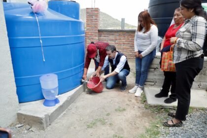 DIF Estatal inaugura sistema de captación de agua pluvial en Atarjea, Guanajuato