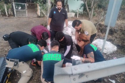 Dos jóvenes y un bebé resultan heridos en la ciudad