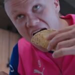 Erling Haaland disfruta tacos mexicanos y comparte su platillo favorito