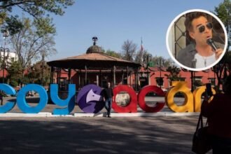 Ex conductor de Televisa canta en las calles de Coyoacán