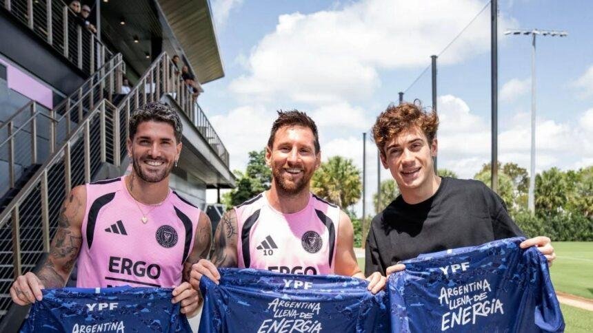 Franco Colapinto se encuentra con Messi y revela su sorpresa por F1