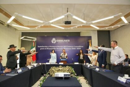 Gobernadora preside instalación del Consejo Consultivo para el Desarrollo Social y Humano