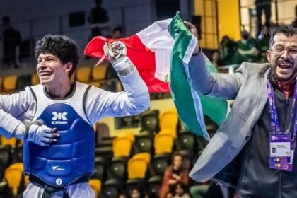 Guillermo Cortés, tricampeón mundial juvenil de taekwondo en Uzbekistán