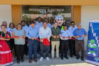 Inauguran edificio de Electromecánica en el TecNM de La Piedad, Michoacán.