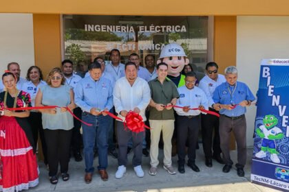 Inauguran edificio de Electromecánica en el TecNM de La Piedad, Michoacán.