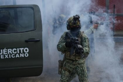 Incautan arsenal del Cártel de Santa Rosa de Lima en operativo federal en Guanajuato