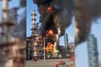 Incendio en Dos Bocas, Tabasco: magnitud visible; Sheinbaum afirma que está controlado