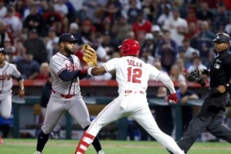 Jorge Soler protagoniza pelea con Reynaldo López en juego Angels-Braves