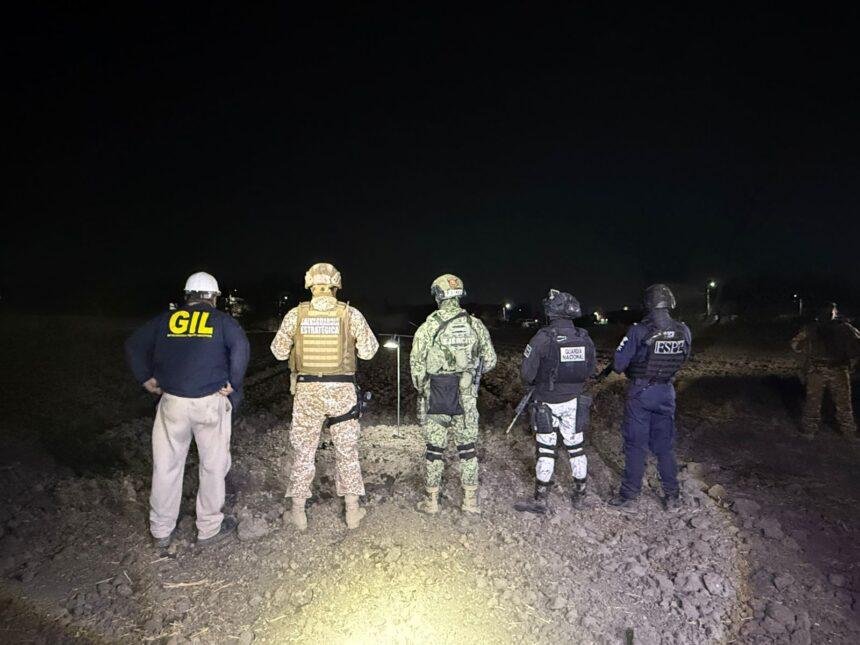 La Secretaría de Seguridad y Paz desmantela toma clandestina en Villagrán.