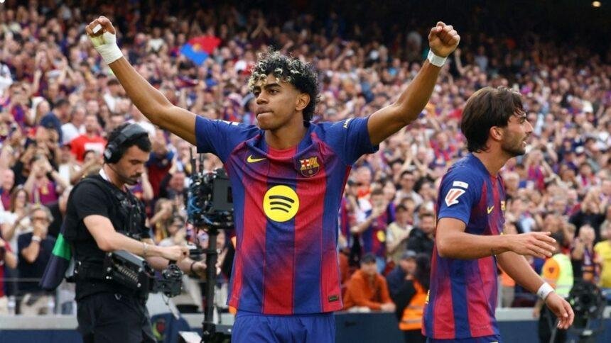 Lamine Yamal, inspirado por LeBron y Neymar, guía la remontada al Atlético