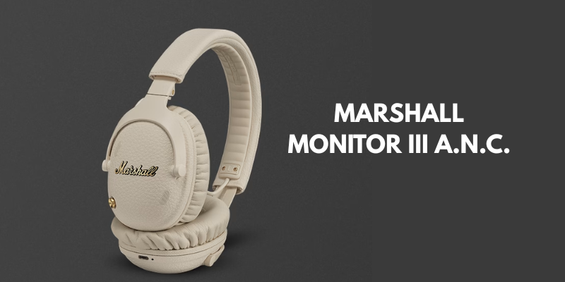 Lanzamiento Marshall Monitor III Cream en México: autonomía hasta 100 horas