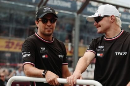 Mario Andretti aclara malentendido y dice estar encantado con Checo y Bottas