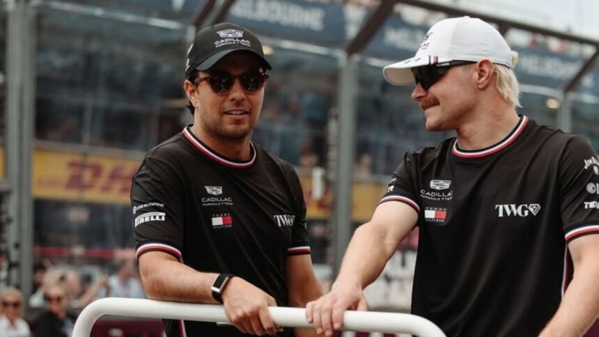 Mario Andretti aclara malentendido y dice estar encantado con Checo y Bottas