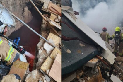 Misiles iraníes impactan edificio en Haifa; al menos cuatro heridos