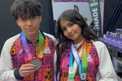 Paola Pacheco conquista dos medallas en representación de Michoacán