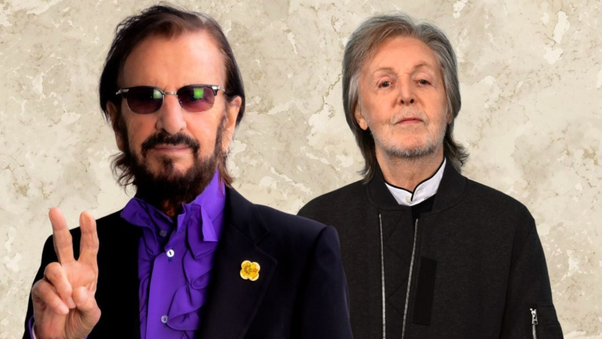 Paul McCartney anuncia colaboración con Ringo Starr, una nueva era para The Beatles.