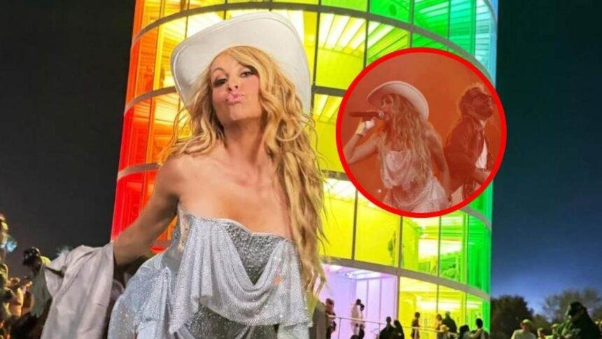 Paulina Rubio se une a Morat en el escenario de Coachella