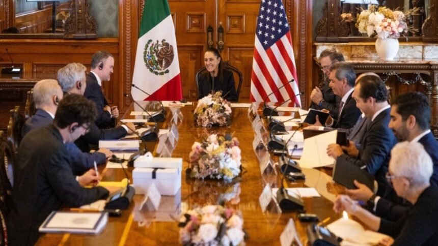 Reunión en Ciudad de México entre Sheinbaum y representante comercial de EE.UU. sobre T-MEC