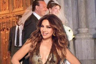 Thalía visita la iglesia de su boda y recrea TikTok viral