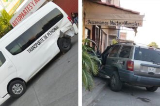 Un fallecido y un lesionado tras choque múltiple en Apatzingán, Michoacán