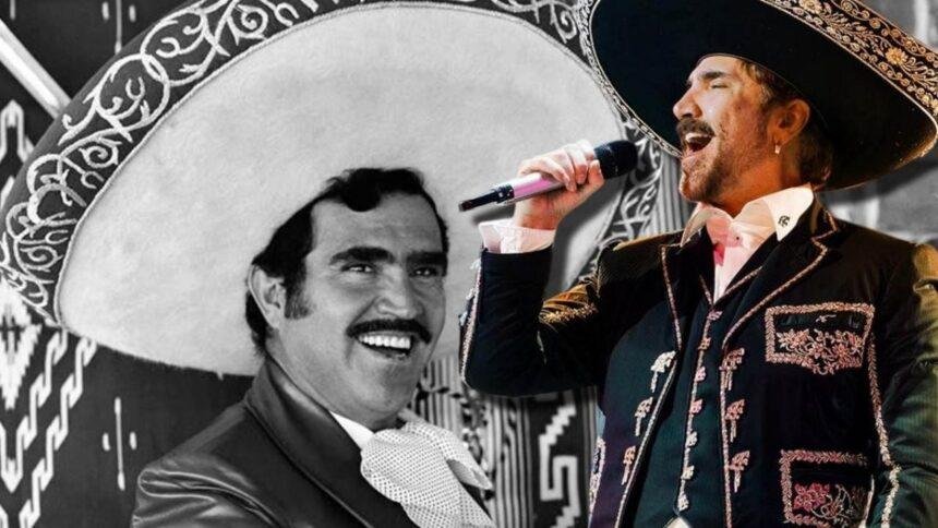 Vicente Fernández sorprende con la voz de Alejandro Fernández en video
