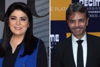 Victoria Ruffo elogia la fortuna de Eugenio Derbez en divertido comentario