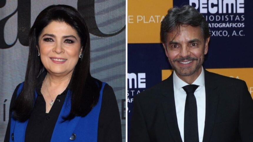 Victoria Ruffo elogia la fortuna de Eugenio Derbez en divertido comentario