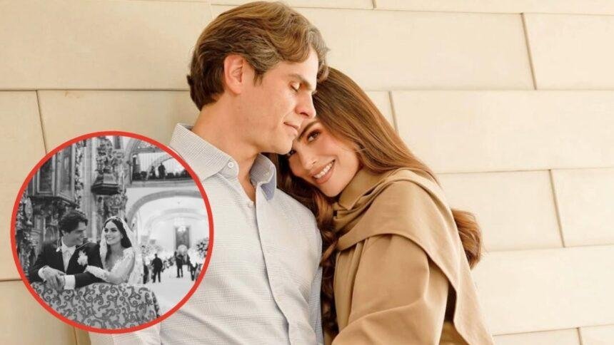 Ximena Navarrete y Juan Carlos Valladares cumplen 9 años de matrimonio